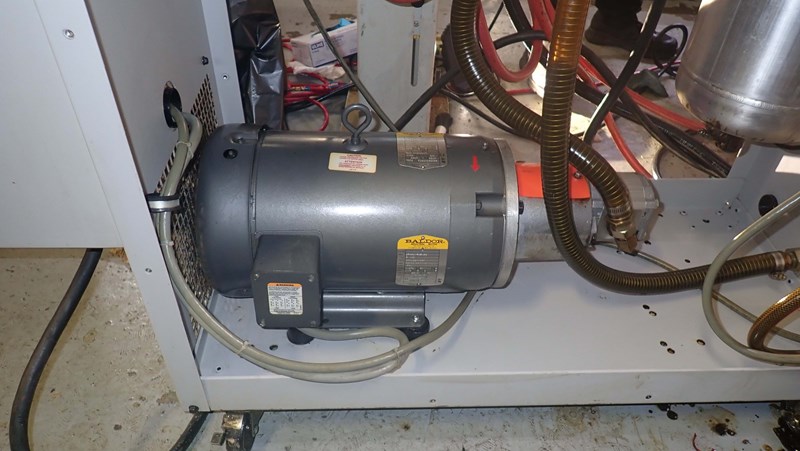 Cool Blast For Machine After Decontamination