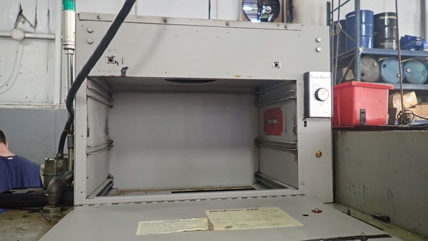 Mist Collector For Machine After Decontamination