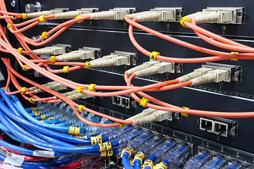 Server Room Cable Wiring