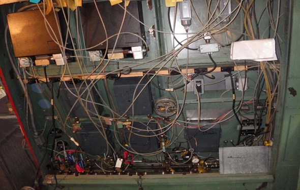 Figure 12.0 Backside Of Line R 4 Operator’S Station After Decontamination