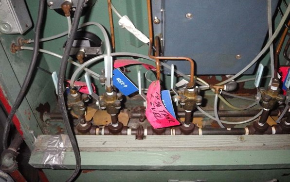 Figure 14.0 Backside Of Line R 4 Operator’S Station After Decontamination